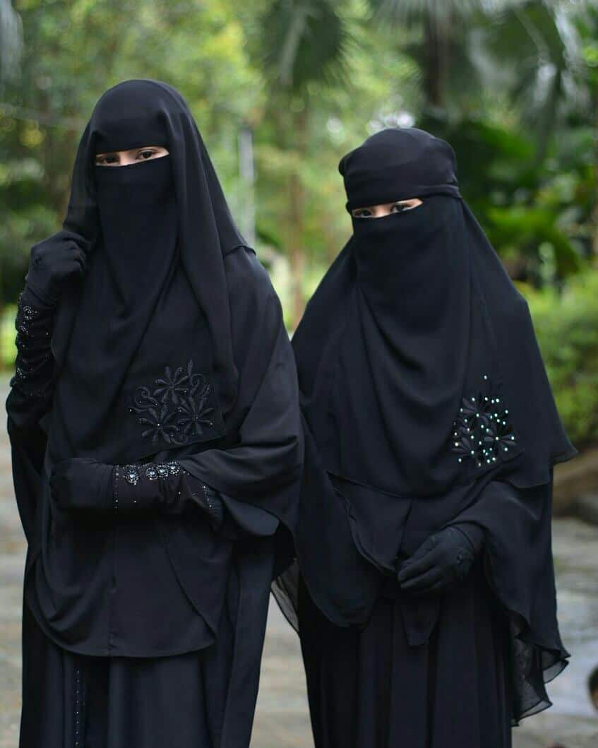 как носят платки мусульманки